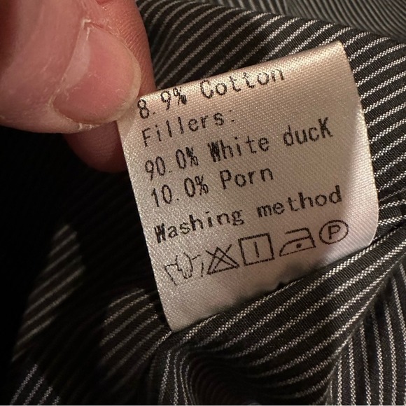 NWT Navy down filled jacket by You.U size L - Picture 8 of 12